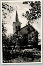 61231 W6350 Schwalheim Foto AK Ev. Kirche
