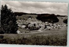 78136 W7745 Schonach im Schwarzwald Foto AK mit Kirche St. Urban