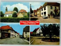 76835 W6741 Flemlingen - Oldtimer Telefonzelle