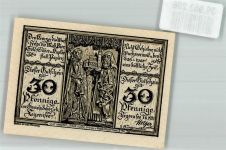 83684 W8180 Tegernsee 1921 Notgeldschein 30 Pfennig Kloster