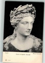 Testa di Apollo Citarede Skulptur
