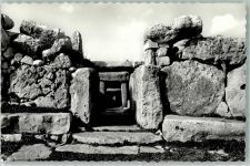 Valletta Foto AK Denkmal Hagar Kim Neolithic Temple