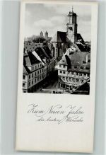 87700 W8940 Memmingen - St. Martins Kirche Neujahr
