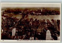 New York City Foto AK Blick nach Osten