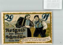 04626 O7420 Schmölln , Thür Notgeldschein 20 Pf. Ausgabe 1921