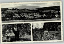 37242 W3437 Orferode Foto AK Kriegerdenkmal Joggeli Brunnen