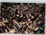 67000 Strasbourg Straßburg Foto AK Fliegeraufnahme