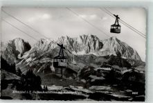 6370 Kitzbühel Foto AK Seilbahn Hahnenkammbahn Kaisergebirge