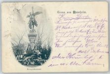 68159 W6800 Mannheim - Kriegerdenkmal