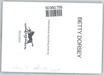 Dorsey, Betty , signiert Rock / Pop