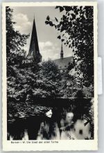 46325 W4280 Borken , Westf - Ortsansicht, Kirche