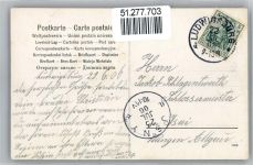 71634 W7140 Ludwigsburg , Württ - 1906 WK I Foto-Karte
