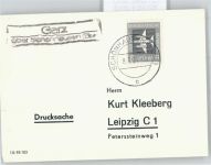 39539 O3521 Garz b Schönhausen, Elbe - Landpoststempel
