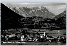 82441 W8115 Ohlstadt - Blick zur Zugspitze