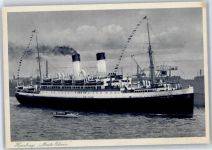 W2000 Hamburg Zweischrauben-Motorschiff Dampfer Monte Olivia