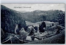 77728 W7603 Allerheiligen , Kloster - Schwarzwald, Foto-Karte, Verlag Bernhard Käshammer Ottenhöfen