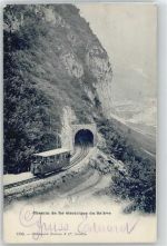 Saleve - Bahn mit Tunnel