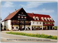 86857 W8931 Hurlach , Oberbay - Rasthaus Müller an der B 17 Augsburg-Landsberg