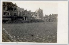 71260 Peronne Foto AK Zerstörung Januar 1917
