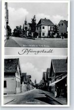 64319 W6102 Pfungstadt - Bahnhofstrasse Kirche Seeheimerstrasse