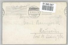 55116 W6500 Mainz a Rhein 1909 Passepartout
