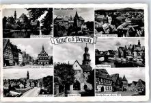 91207 W8560 Lauf a d Pegnitz - Marktplatz Hauptstrasse
