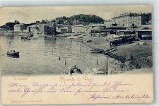16100 Genova 1903 Lithographie Strand pegli