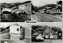 98666 O6121 Fehrenbach - Sanatorium Fritz Sattler Gasthaus Auto