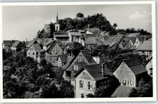 64658 W6145 Lindenfels , Odenw - Blick vom Terassencafe