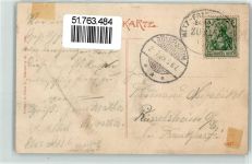 55583 W6552 Bad Münster-Ebernburg am Stein 1905 - Kurgarten Rheingrafenstein