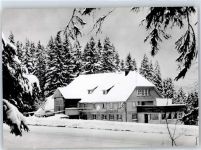 79848 W7823 Glashütte , Schwarzw Winter Gasthaus zum Kreuz