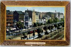 20095 W2000 St. Pauli 1911 Passepartout Reeperbahn Straßenbahn