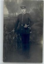 Soldat WK I Foto AK