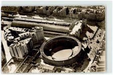 Valencia Foto AK Plaza del Toros Bahnhof