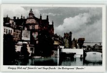 Danzig Gdansk - Grünes Tor Lange Brücke Krantor