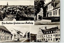 14806 O1820 Belzig - Gasthaus Burg Eisenhardt Kreissparkasse Niemegker Straße Marktplatz