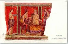 80045 Pompei e Scavi - Fresco Wandmalerei Ansichtskarte