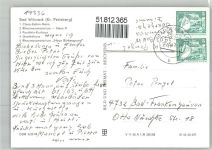 19322 O2901 Bad Wilsnack - Clara-Zetkin-Heim Rheumasanatorium Puschkin-Kurhaus Goethehaus