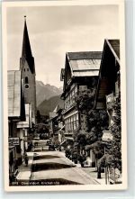 87561 W8980 Oberstdorf - Kirchstraße Kirche Feinkosthandlung