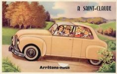 39200 Saint-Claude - Saint-Claude (Frankreich) Leporello I-II