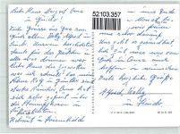 07545 O6500 Gera - Cafe Osterstein Interhotel Theater Puschkin Platz Brunnen