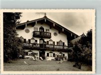 83727 W8162 Schliersee Gebrauchsspuren Ort handschriftlich Pension Fischerklause