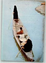 Vientiane 1978 - Tracht Frauen Boot