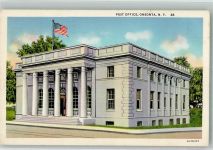 Albany 1930 Foto AK Oneonta Postamt