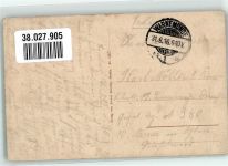 18055 O2540 Warnemünde 1916 Foto AK Hafen- Einfahrt Feldpost WK I