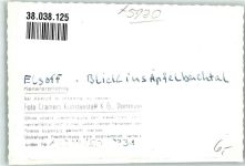 57319 W5920 Elsoff , Kr Wittgenstein FOTO KEINE AK Blich ins Äpfelbachtal Ort handschriftlich Foto Original aus Archiv eines Ansichtskartenverlages