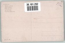 sign. Kominek R. Abendfriede J.K.P. 246 Frau Künstlerkarte Künstlerkarte