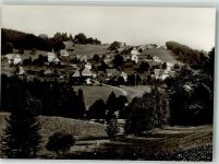 79737 W7881 Hogschür Foto AK Panorama des Ortes mit St. Wendelinus Kapelle