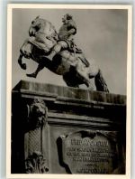 01067 O8000 Neustadt Foto AK Denkmal August der Starke