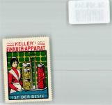 W6000 Frankfurt am Main Keller`s Einkoch Apparat O. u. H. Keller Vignette Vignette